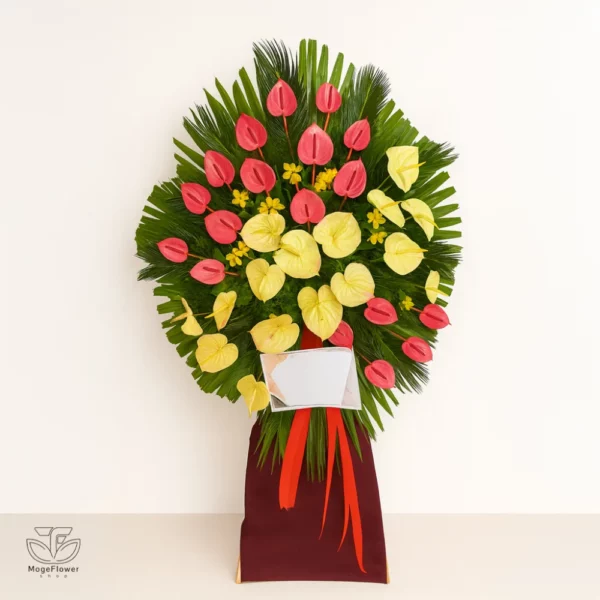 تاج گل یک طبقه کد 3413