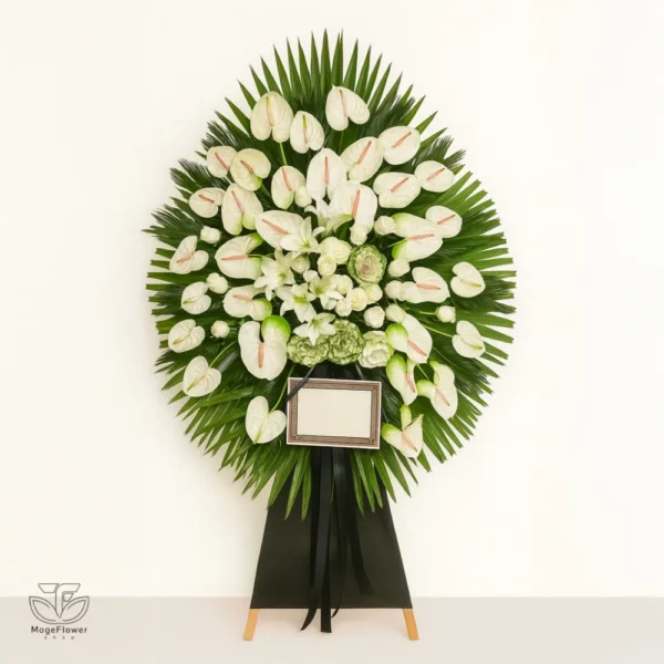 تاج گل یک طبقه کد 3414