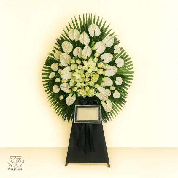 تاج گل یک طبقه کد 3417