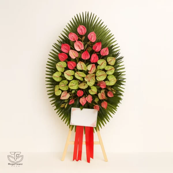 تاج گل یک طبقه کد 3451