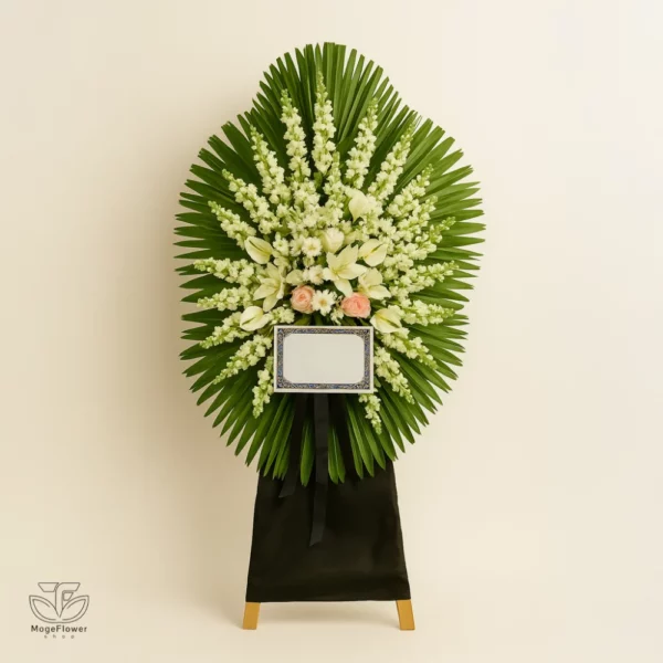 تاج گل یک طبقه کد 3459