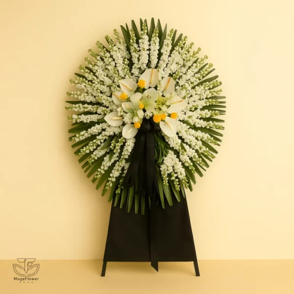 تاج گل یک طبقه کد 3462