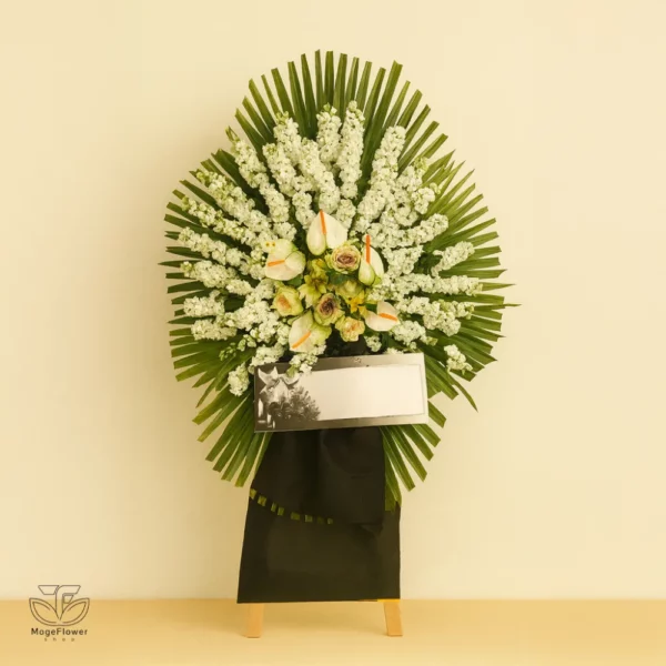 تاج گل یک طبقه کد 3469