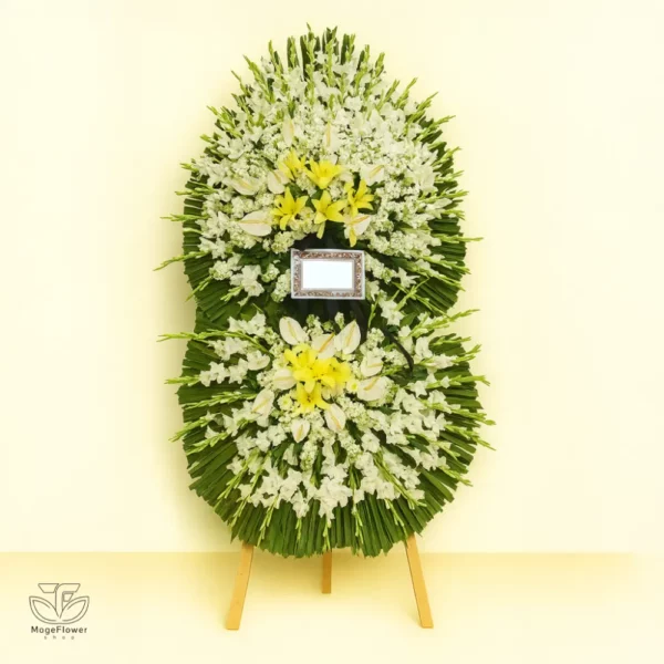 تاج گل دو طبقه کد 3471