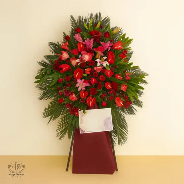 تاج گل یک طبقه کد 3479