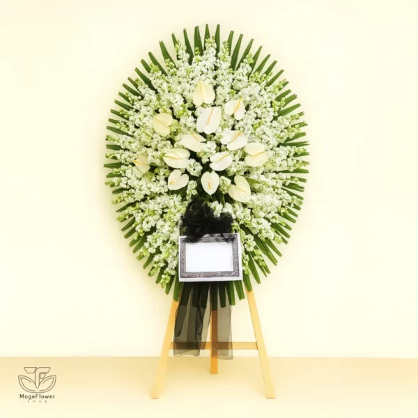 تاج گل یک طبقه کد 3486