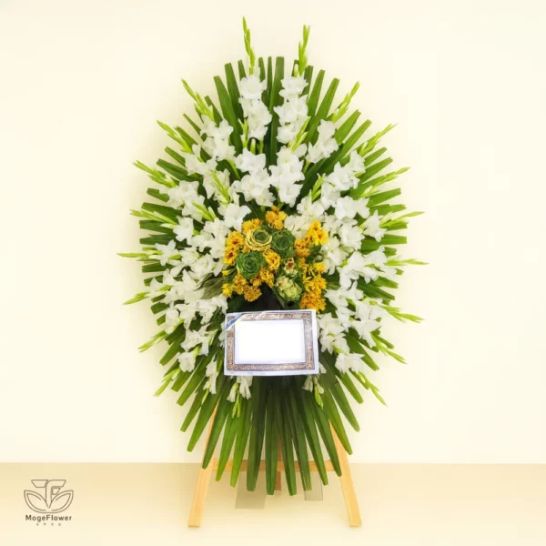 تاج گل یک طبقه کد 3496