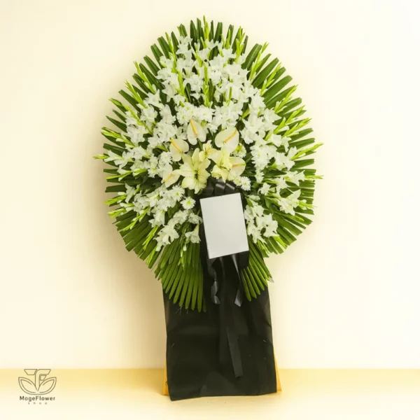 تاج گل یک طبقه کد 3497