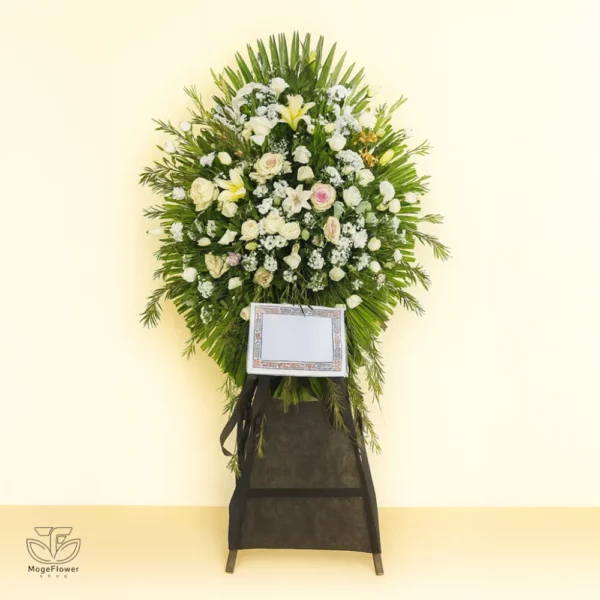 تاج گل یک طبقه کد 3499