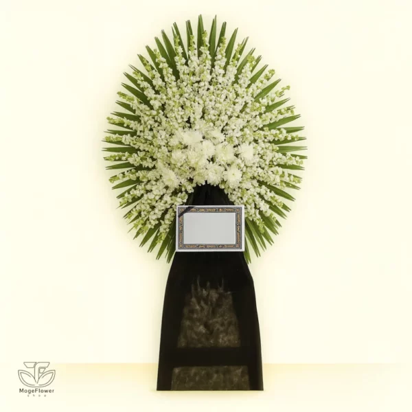 تاج گل یک طبقه کد 3502