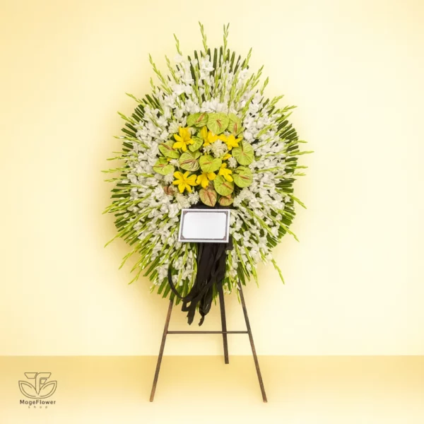 تاج گل یک طبقه کد 3503