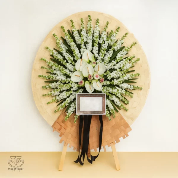 تاج گل یک طبقه کد 3504