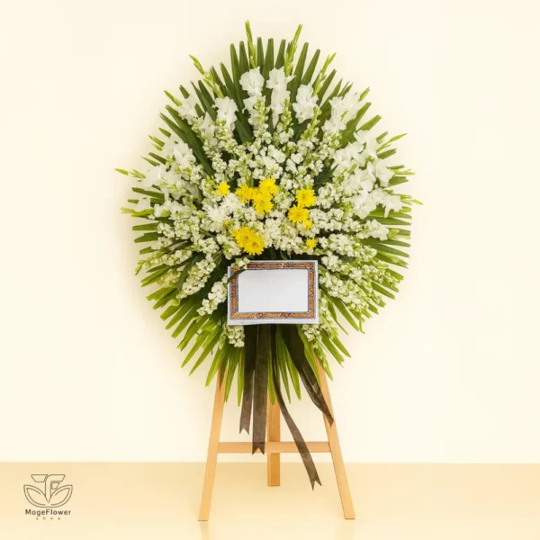 تاج گل یک طبقه کد 3507