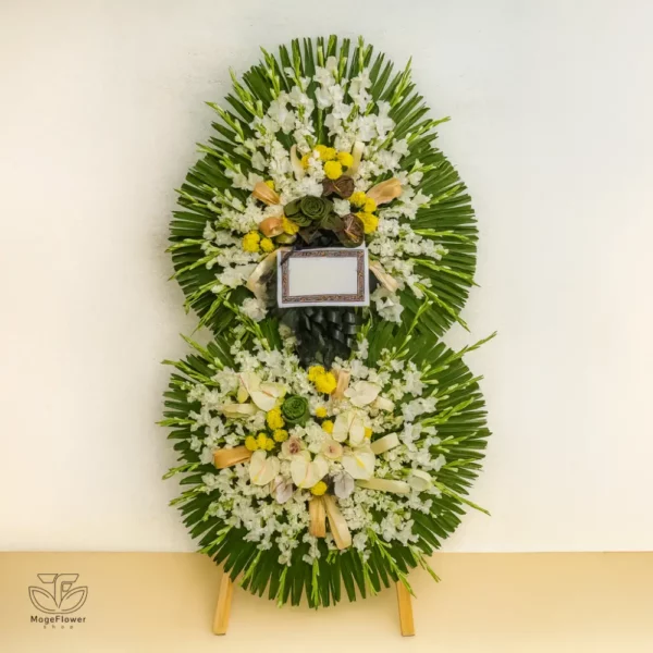 تاج گل دو طبقه کد 3514