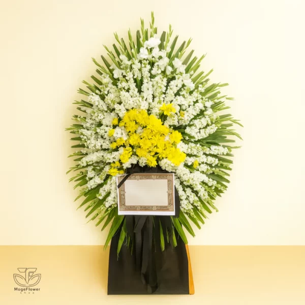 تاج گل یک طبقه کد 3519