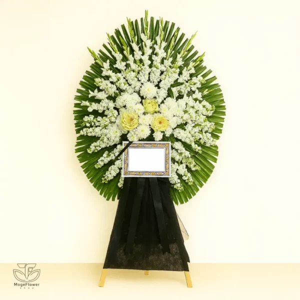 تاج گل یک طبقه کد 3542