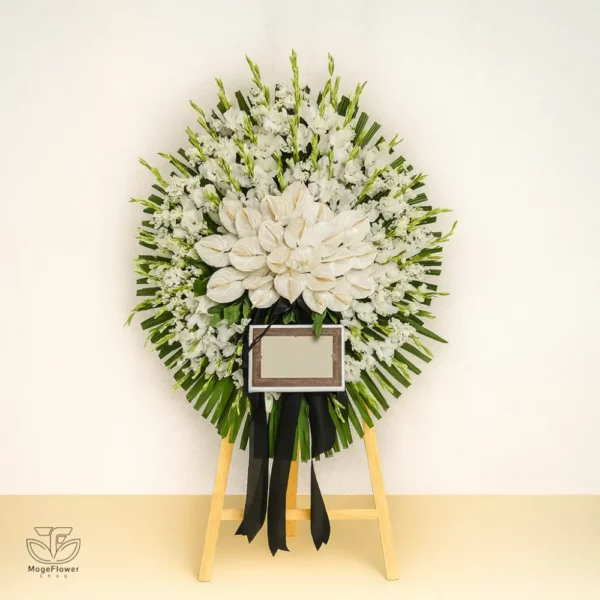 تاج گل یک طبقه کد 3543