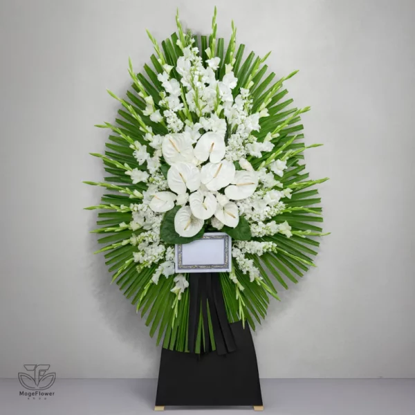 تاج گل یک طبقه کد 3551